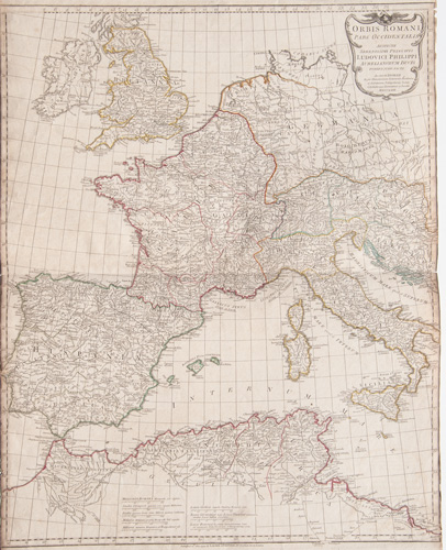 Orbis Romani Pars Occidentalis 1763/1794/1816